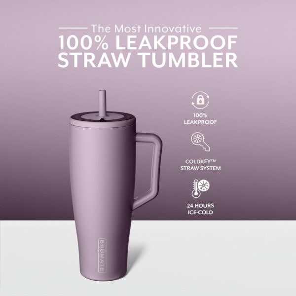 BrüMate Era 40 oz Tumbler with Handle and Straw - Image 2