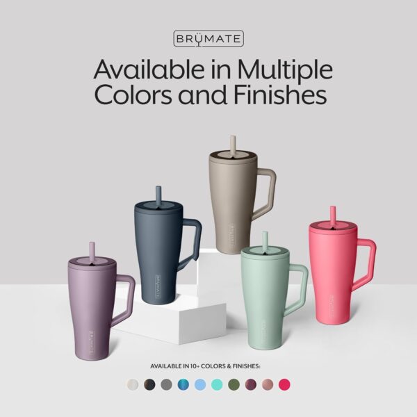 BrüMate Era 40 oz Tumbler with Handle and Straw - Image 3