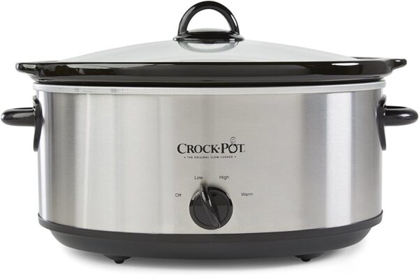 Crock-Pot 7 Quart Oval Manual Slow Cooker, - Image 3