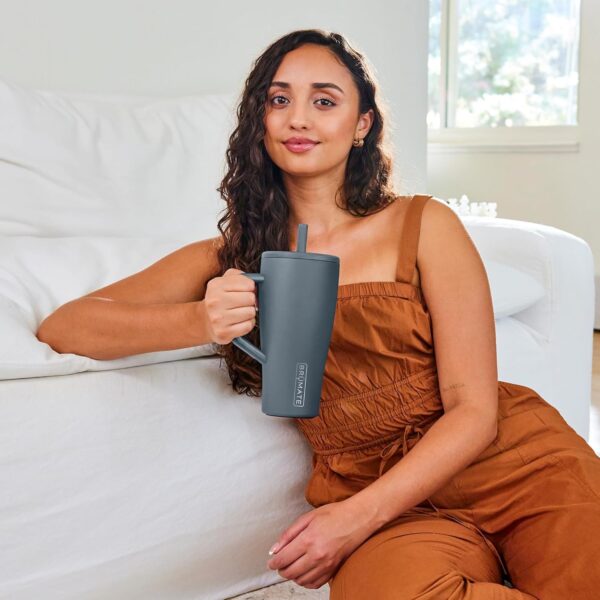 BrüMate Era 40 oz Tumbler with Handle and Straw - Image 5