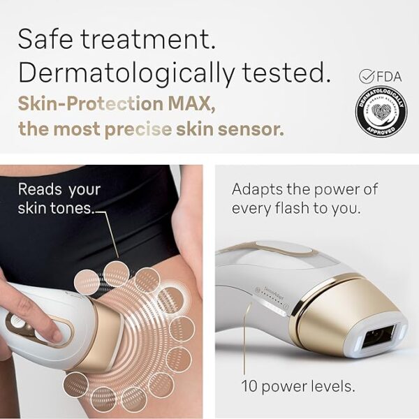 Braun IPL at Home Laser Hair Removal for Women and Men - Image 2