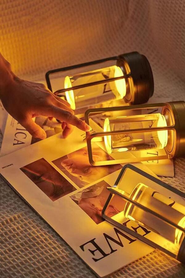 Portable Metal Table Lamp for Indoor/Outdoor - Image 4