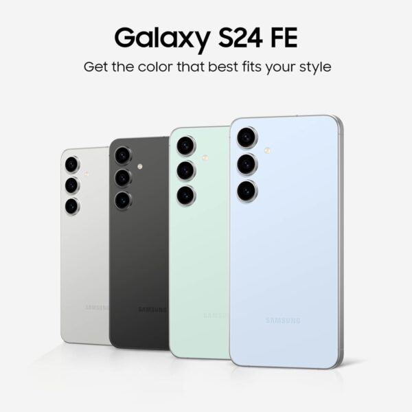 SAMSUNG Galaxy S24 FE AI Phone, 128GB Unlocked Android Smartphone, High-Res 50MP Camera, - Image 2
