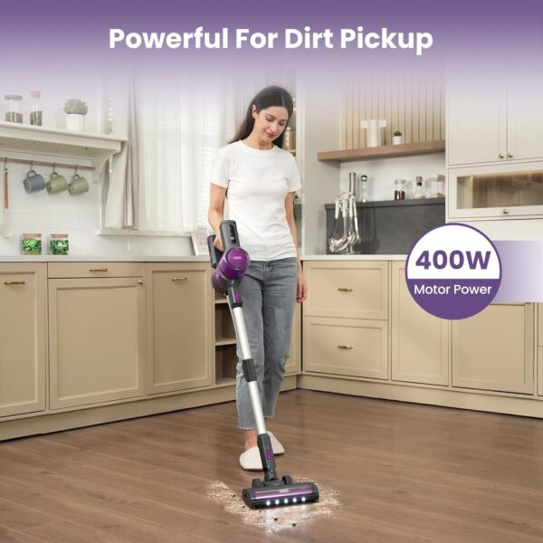 Gevi Cordless Carpet Vacuum Cleaner for Home, - Image 2