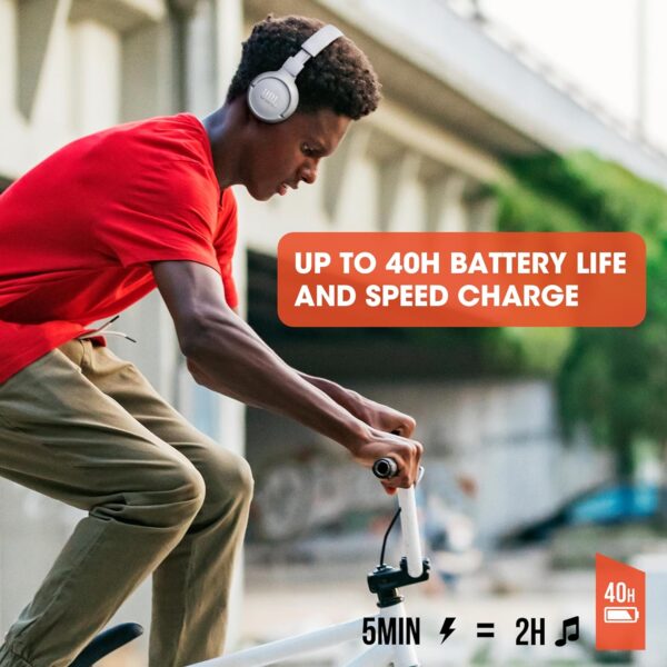 JBL Tune 510BT - Bluetooth headphones with up to 40 hours battery, - Image 2
